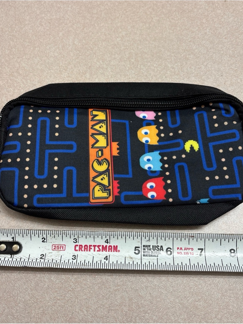 PAC-MAN Kids School Backpack - Lunch Insulated Cooler - Pencil Pen Pouch - Picture 10 of 10